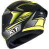 CASCO KYT TT-COURSE TOURIST MATT YELLOW FLUO CON MICA TRANSPARENTE