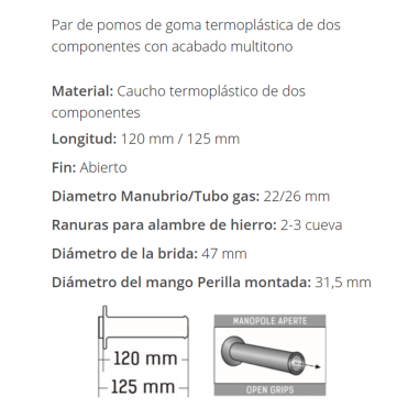 PUÑOS DEPORTIVOS DOMINO A450 - ON ROAD RACING