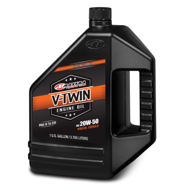 ACEITE DE MOTO 20W50 MAXIMA V-TWIN MINERAL - GALON 3.78L