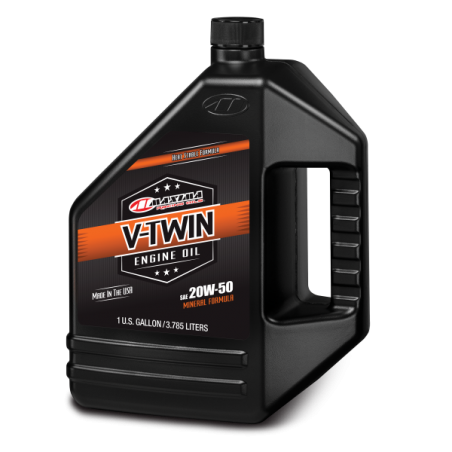 ACEITE DE MOTO 20W50 MAXIMA V-TWIN MINERAL - GALON 3.78L