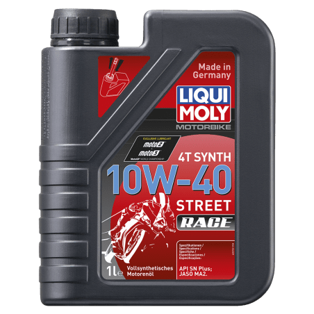 ACEITE DE MOTO 10W40 LIQUI MOLY STREET RACE