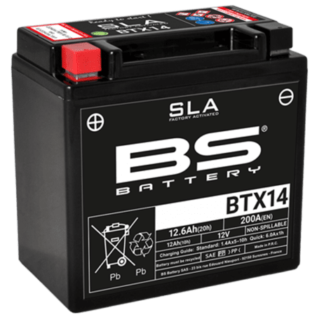BATERIA YTX14 BS BATTERY