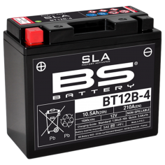 BATERIA YAMAHA XJ6 YAMAHA FZ6 YT12B-4 BS BATTERY - ENVIO A TODO EL PAÍS