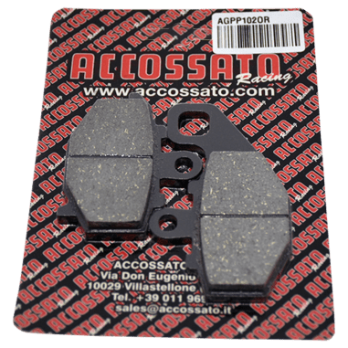 PASTILLA FRENO TRASERO KAWASAKI ER6N - ERF6 - VERSYS 650 - Z1000 / ACCOSSATO RACING ORGANICA