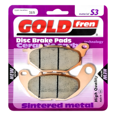 PASTILLAS FRENO DELANTERO YAMAHA R3 / MT-03 SINTERIZADA S3 - GOLDFREN
