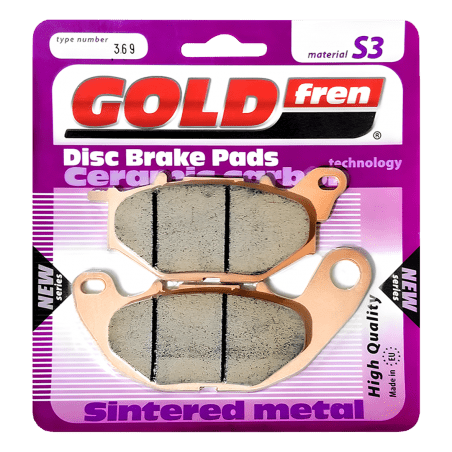 PASTILLAS FRENO DELANTERO YAMAHA R3 / MT-03 SINTERIZADA S3 - GOLDFREN