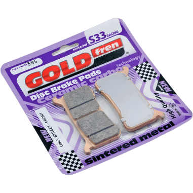 PASTILLAS FRENO DELANTERO HONDA CBR 600 RR - CBR 1000 RR  2019-2022 / SINTERIZADA S33 GOLDFREN