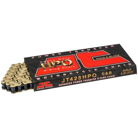 CADENA 428-140 CON ORING Y REFORZADA - JT CHAIN