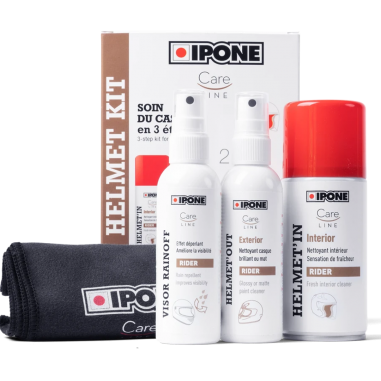 LIMPIADOR INTERIOR DE CASCOS PACK IPONE