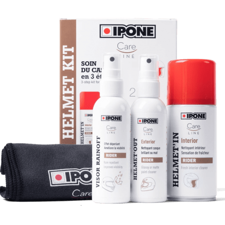 LIMPIADOR INTERIOR DE CASCOS PACK IPONE