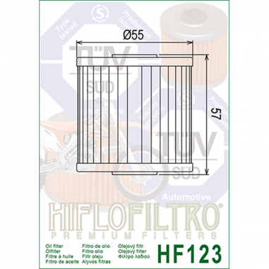 FILTRO ACEITE KAWASAKI KLR 650 HIFLO