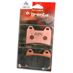 PASTILLA FRENO DELANTERO FA244HH BRENTA SINTERIZADA
