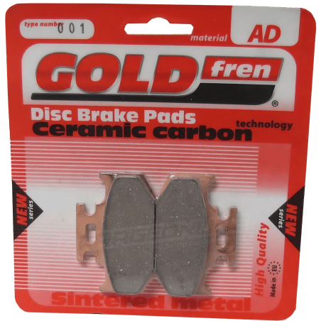 PASTILLA FRENO TRASERO YAMAHA YZF-R15 V3 / FZ 25 - GOLDFREN SINTERIZADA