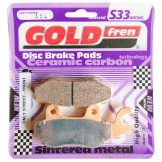 PASTILLA FRENO FA228HH SINTERIZADA S33 GOLDFREN