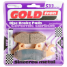 PASTILLA FRENO FA228HH SINTERIZADA S33 GOLDFREN