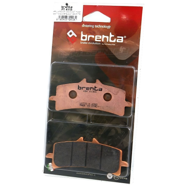 PASTILLA DE FRENO DELANTERO FA447HH BRENTA SINTERIZADA