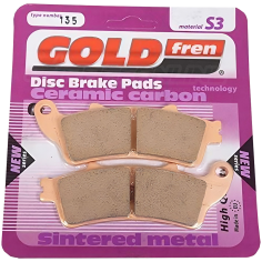 PASTILLAS FRENO FA281HH SINTERIZADA S3 - GOLDFREN