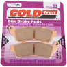PASTILLAS FRENO FA281HH SINTERIZADA S3 - GOLDFREN