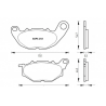 PASTILLAS FRENO DELANTERO YAMAHA R3 / MT-03 ACCOSSATO ZXC RACING