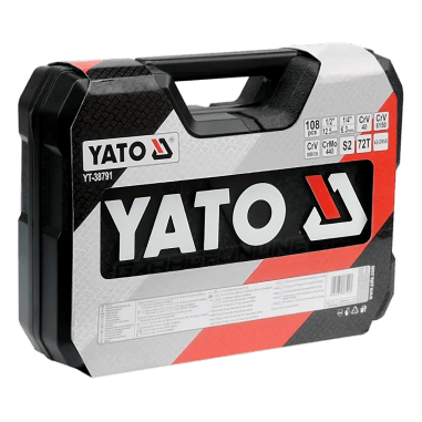 JUEGO DE DADOS 1/2 - 1/4 108 PIEZAS YT-38791 - YATO