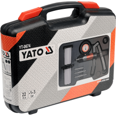 MEDIDOR DE VACIO CON PURGADOR DE FRENOS - YATO