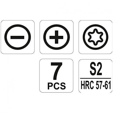 JUEGO DESTORNILLADORES DE PRECISION - YATO