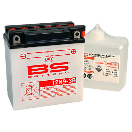 BATERIA 12N9-3B BS BATTERY