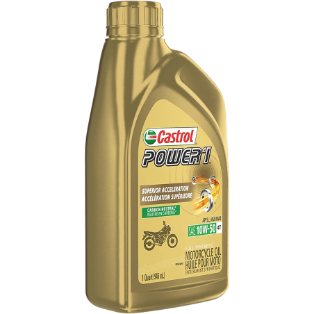 ACEITE DE MOTO 10W50 CASTROL POWER 1 - 946ML