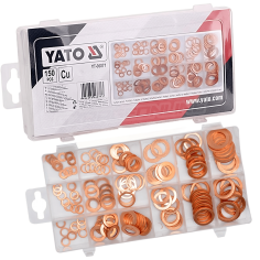 SET DE GOLILLAS  DE COBRE 150 UNIDADES - YATO