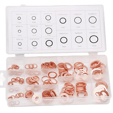 SET DE GOLILLAS  DE COBRE 150 UNIDADES - YATO