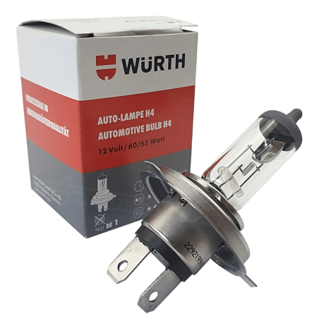 AMPOLLETA H4 12V 60/55W WURTH