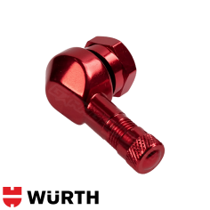 VALVULA ROJA NEUMATICO 90° WURTH