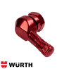 VALVULA ROJA NEUMATICO 90° WURTH