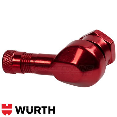 VALVULA ROJA NEUMATICO 90° WURTH