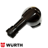 VALVULA NEGRA NEUMATICO 90° WURTH