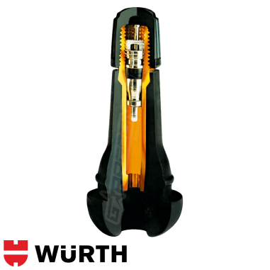 VALVULA NEGRA NEUMATICO WURTH